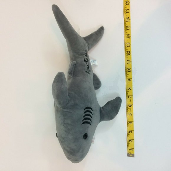 Lissi Puppe Sugar Kingdom Great White Shark Plush Stuffed Animal 17" Ocean Sea - Picture 11 of 11